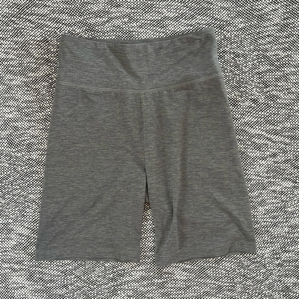 American Eagle grey biker shorts
